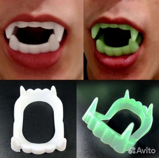 Зубы вампира шутка прикол розыгрыш пранк