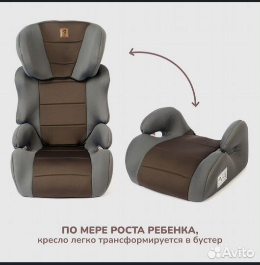 Автокресло от 15 кг до 36