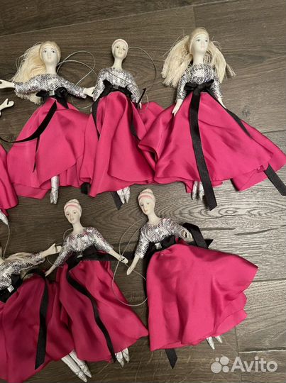 Подвесная кукла балерина