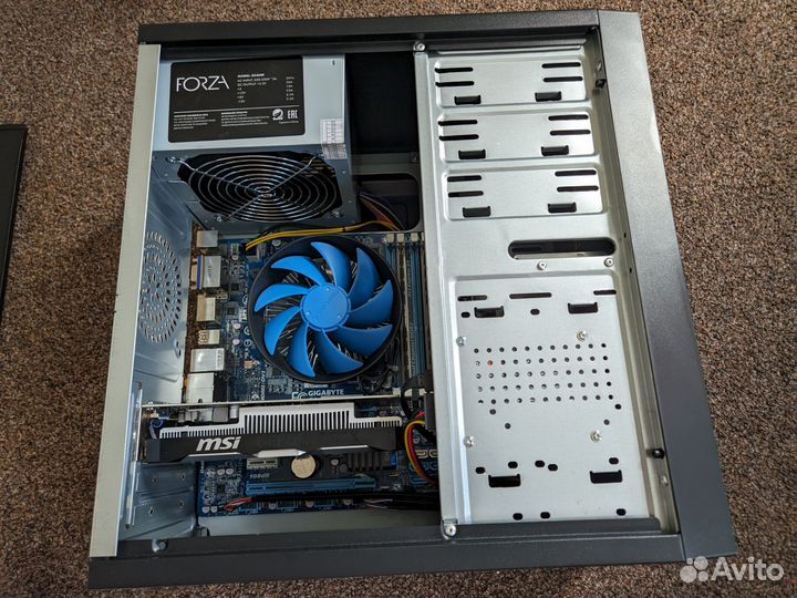 Игровой пк I7-3770S, GTX 1650, 16Gb, 500Gb