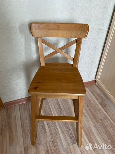 Детский обеденный стул икеа