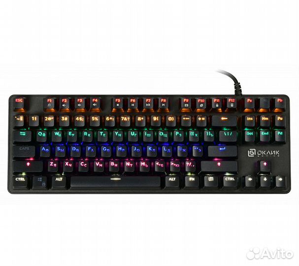Механическая клавиатура Оклик 969G Shotgun, черный