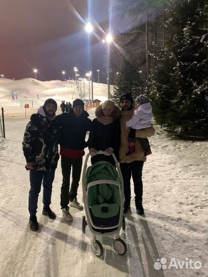 Прогулочная коляска green tone