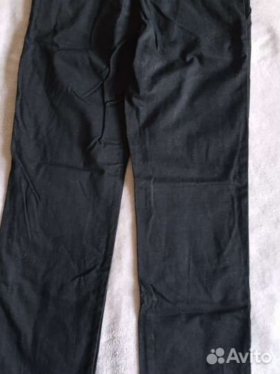 Джинсы чёрные для мальчика 11-12 лет