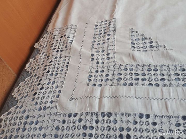 Шторка-салфетка, подзор-околодок. СССР