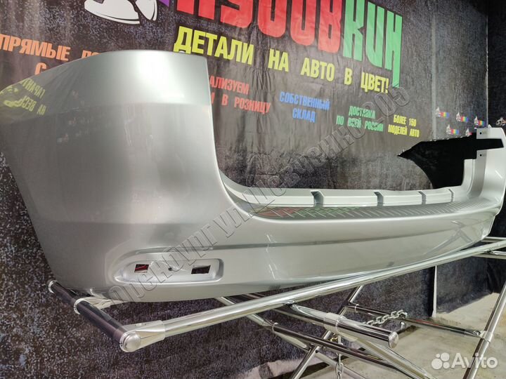Бампер задний 21999 ларгус largus цвет серебро