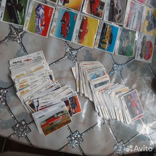 Вкладыши от жвачки турбо