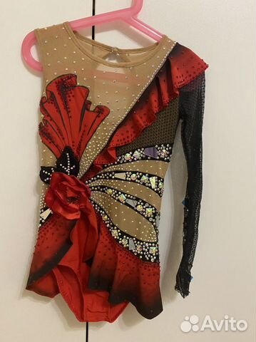 Купальник для художественной гимнастики рост 125-1