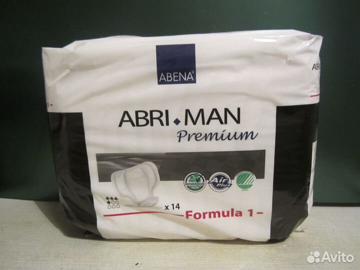 Прокладки для мужчин Формула 1 4 капли 3 пачки