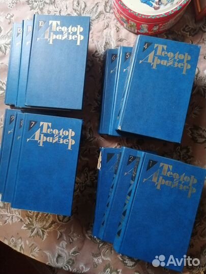 Книги Драйзер