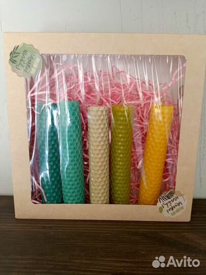 Свечи из пчелиного воска