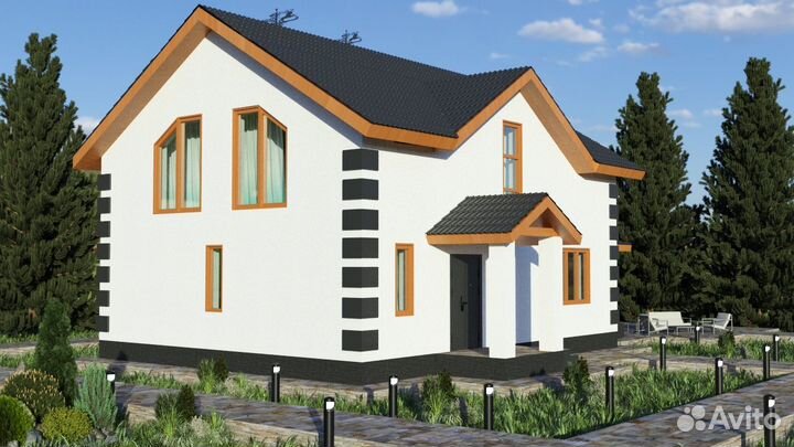 Альбом Проект дома - 169,94 м2