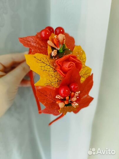 Ободок осень на утренник