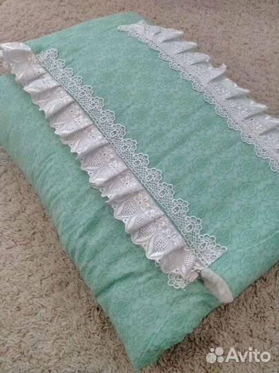 Конверт одеяло теплое на выписку