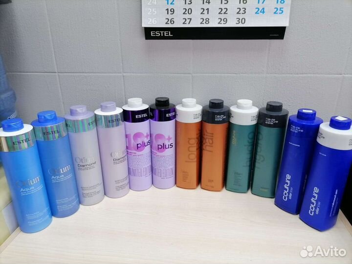 Estel шампунь бальзам литровые