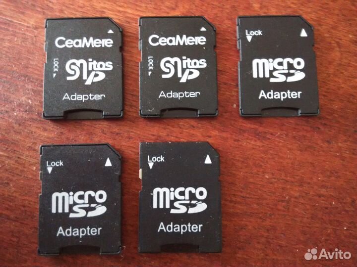 Адаптер micro-sd to sd. Новые