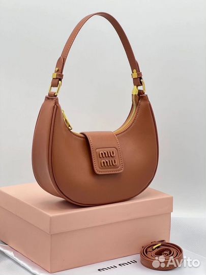 Сумка натуральная кожа Miu miu