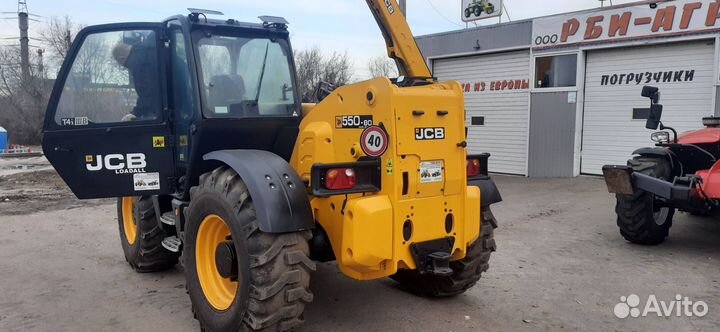 Телескопический погрузчик JCB 550-80, 2015