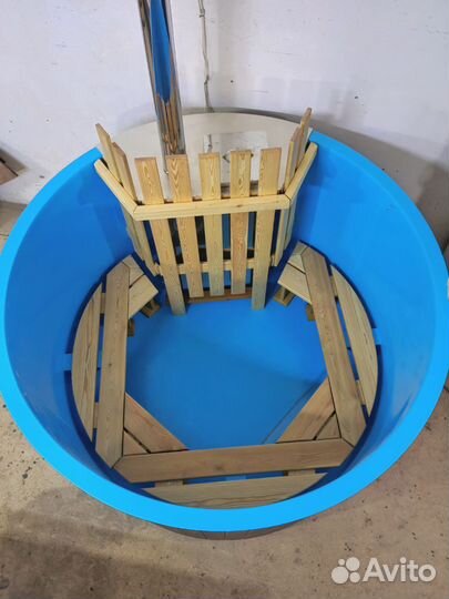 Купель, фурако на дровах