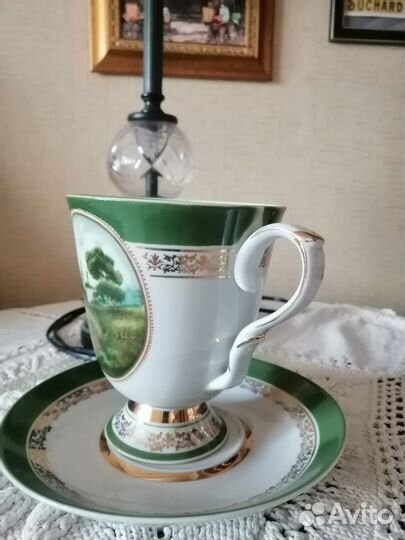 Чашка чайная с блюдцем