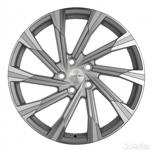 Khomen 1901 : 7,5x19 5*114,3 Et:45 Dia:67,1 Brilliant Silver-FP