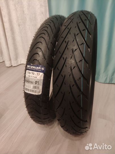 Metzeler roadtec 01 130/70/17 - 110/70/17 Комплект