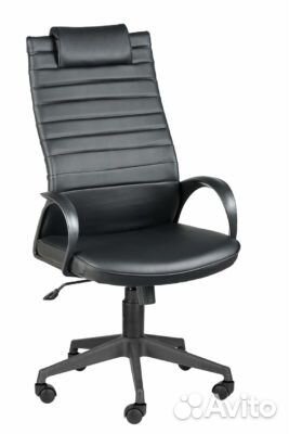 Кресло Квест ультра. Экокожа черный