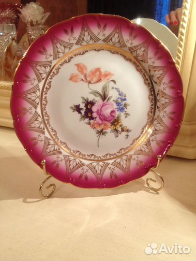 Юбилейная коллекционная тарелка Чехия