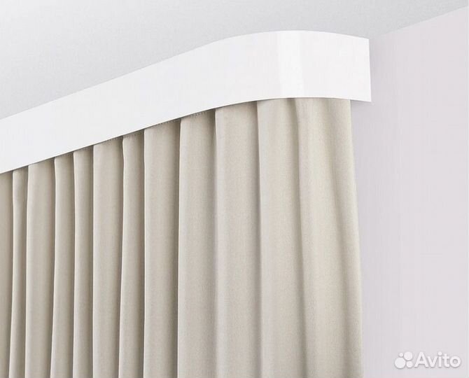 Карниз (гардина) шина для штор Галант от 1.6 - 4 м