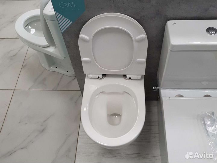 Унитаз подвесной FB001 Victoria безободков