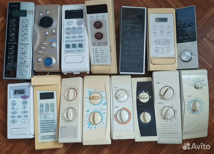 Панели управления для микроволновок