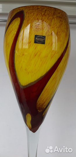 Ваза хрустальная напольная