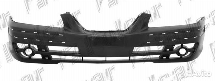 Бампер передний hyundai elantra 04-05