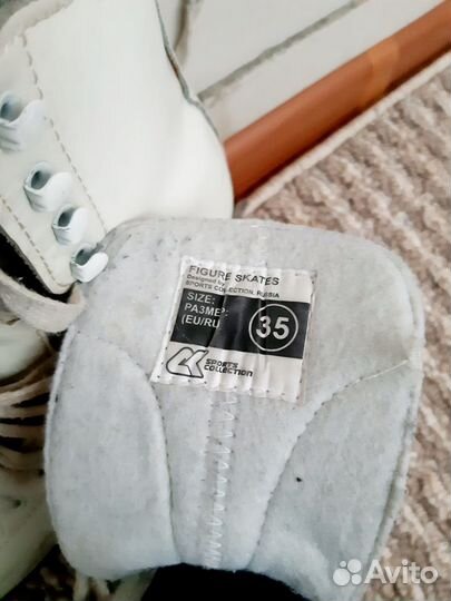 Коньки женские 35 размер