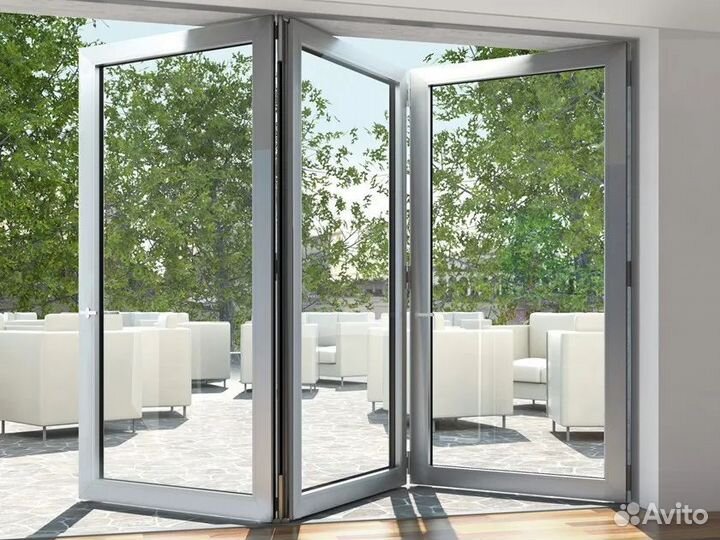 Складная дверь гармошка