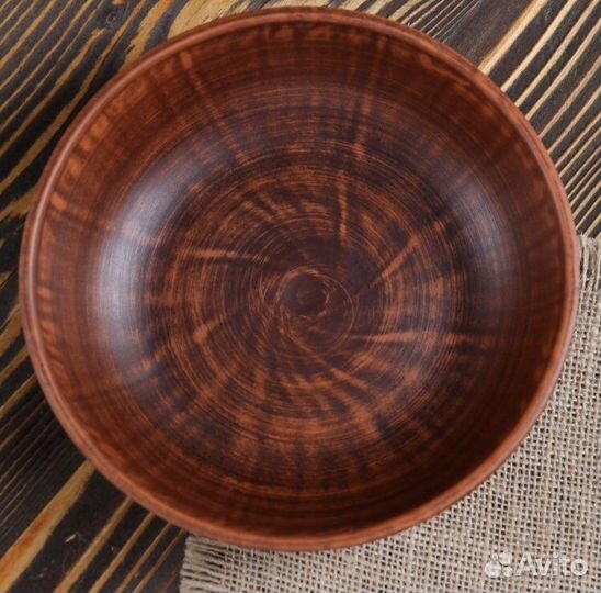 Глубокая тарелка / блюдо ручной работы / салатник