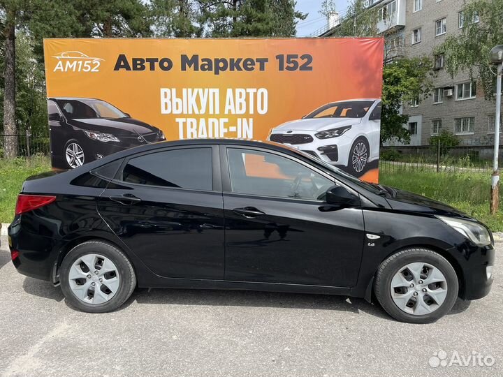 Hyundai Solaris 1.6 МТ, 2015, 146 000 км