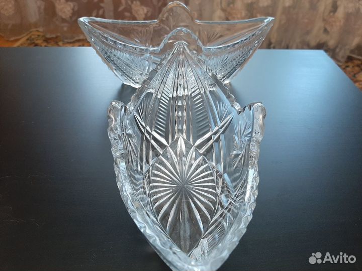 Салатник хрустальный 