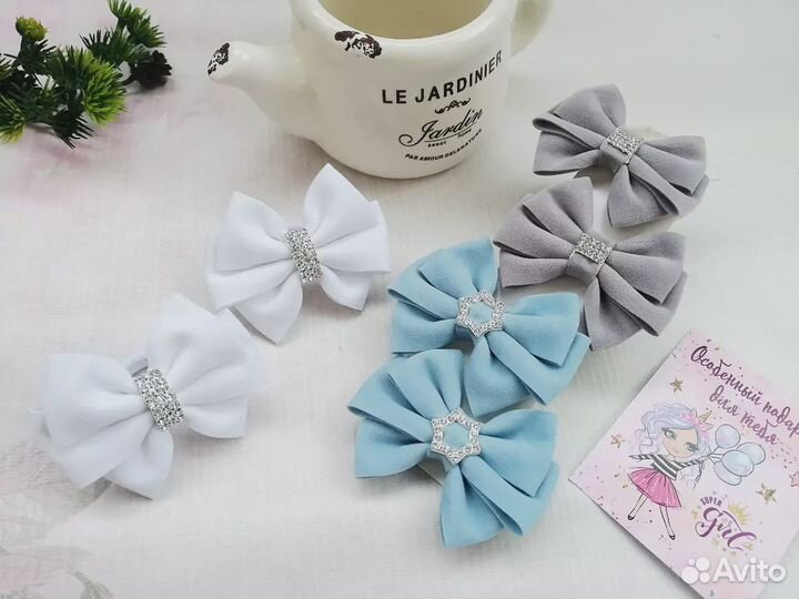 Резинки для волос, бантики для девочки