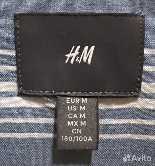 Рубашка мужская H&M M