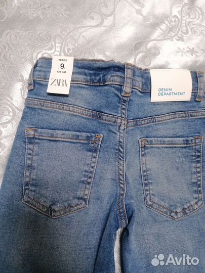 Джинсовые шорты zara новые