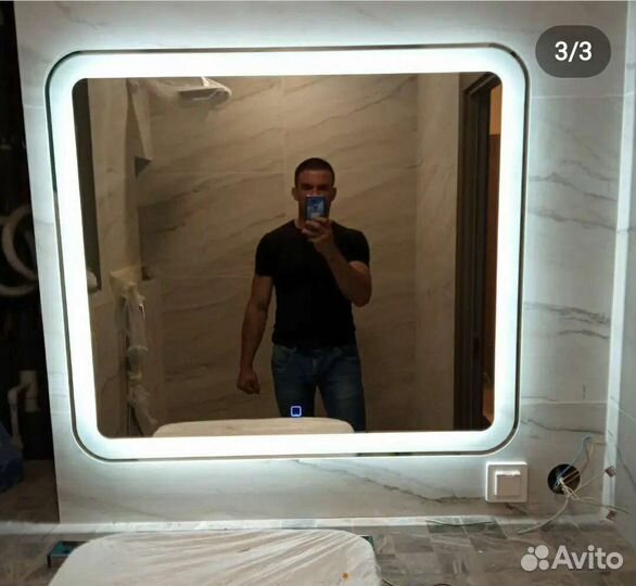 Зеркало с led подсветкой в ванную