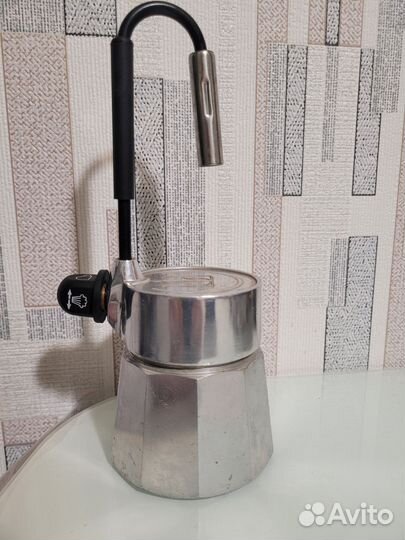 Гейзерная кофеварка походная, туристическая