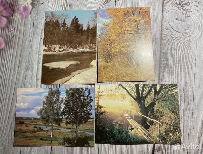 Открытки СССР 80е