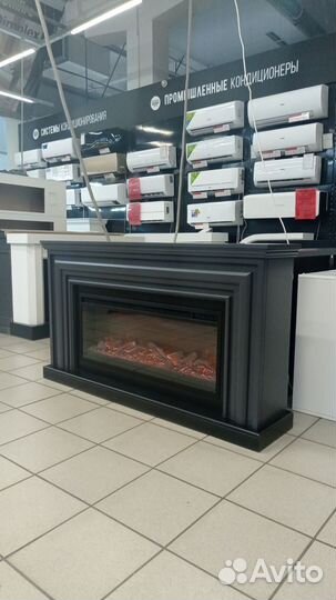 Камины электрические, линейные, встраиваемые,очаги