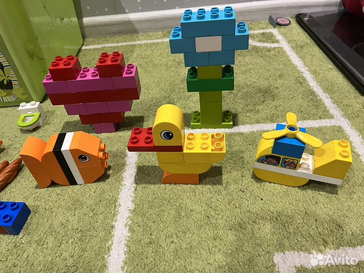 Lego duplo мои первые кубики 1-3