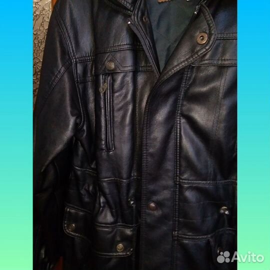 Куртка мужская кожаная