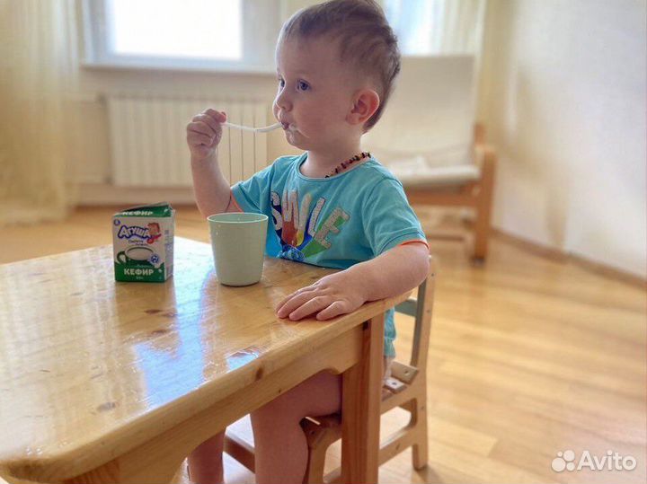 Детский стол и стул (новые)