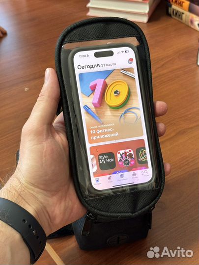 Велосипедная сумка на раму