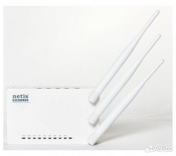 Wi-Fi роутер Netis MW5230, белый